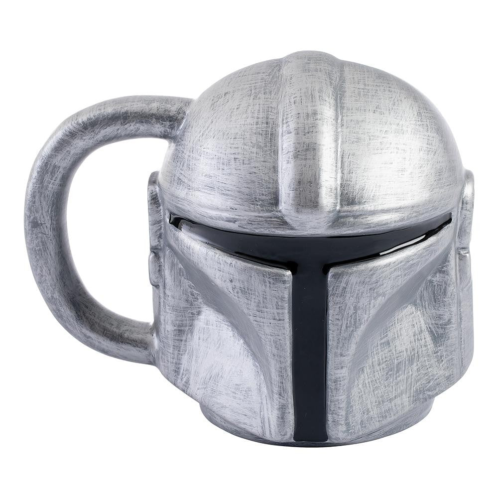 Bioworld Merchandising. Star Wars The Mandalorian Helmets 16 oz. Ceramic Mug