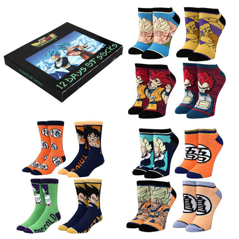 Dragon Ball Super: Broly 12 Days of Socks Box Set