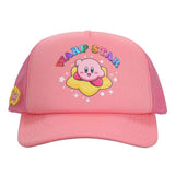 Kirby Warp Star Foil Print Trucker Snapback Hat