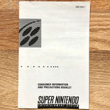 SNES Consumer Information and Precautions Booklet