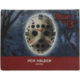 Friday the 13th Ceramic Pencil Holder