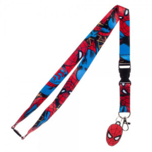 Marvel Spider-Man Lanyard with Keychain