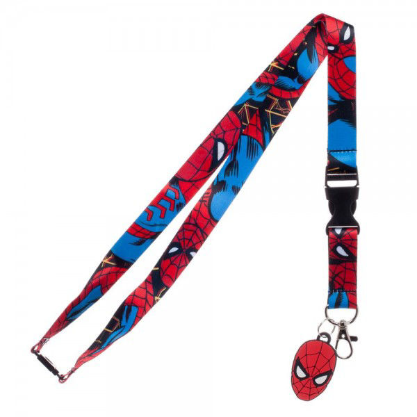 Marvel Spider-Man Lanyard with Keychain