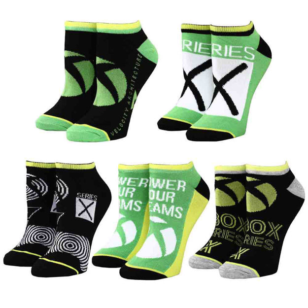 Xbox Ankle Socks - 5 Pairs