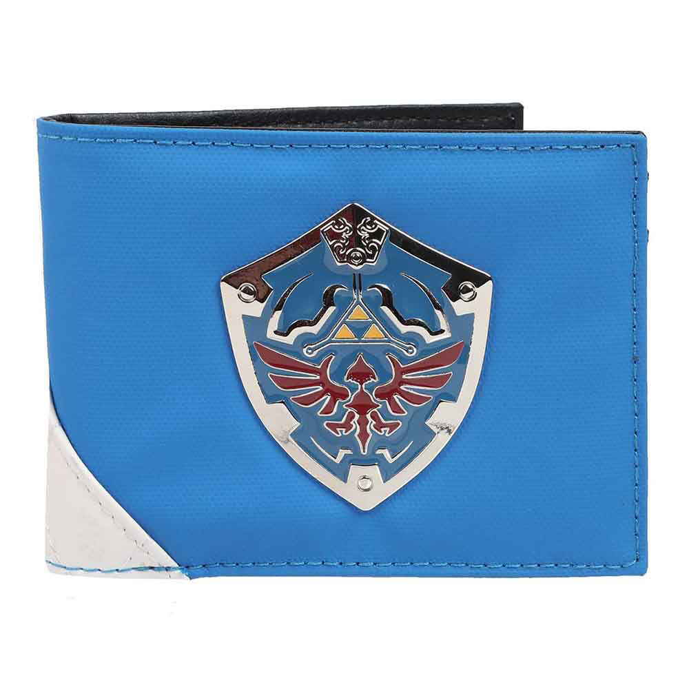 Zelda Metal Hylian Shield Bi-Fold Wallet