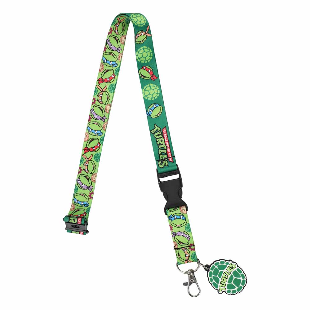 Teenage Mutant Ninja Turtles TMNT Lanyard with Keychain