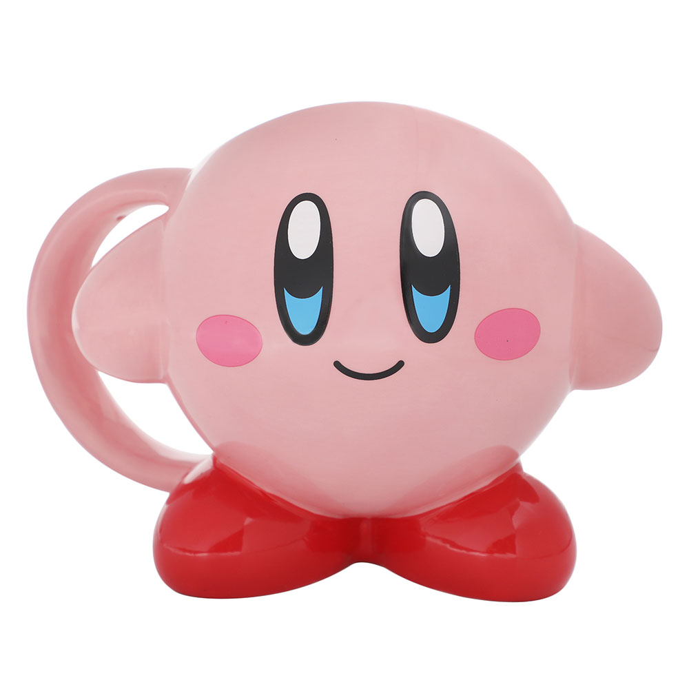 Kirby 18 oz. Sculpted Ceramic Mug