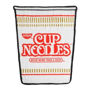 Nissin Cup Noodles Fleece Throw Blanket