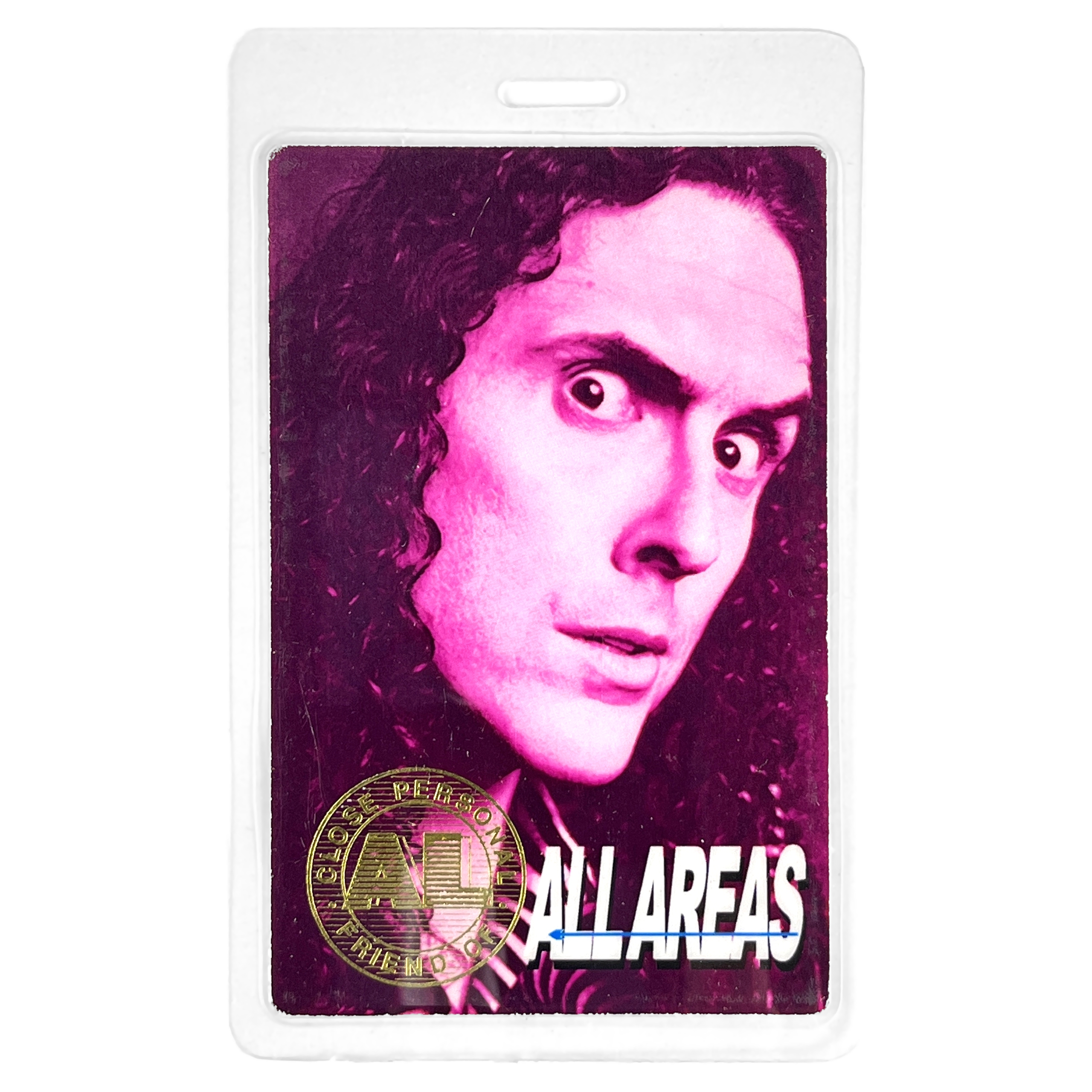 1999 "Weird Al" Yankovic - Touring with Scissors Laminated All Areas Pass