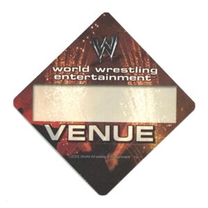 2002 WWE Cloth Venue Pass