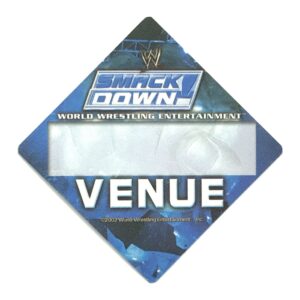 2002 WWE SmackDown! Cloth Venue Pass