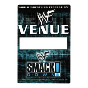 2000 WWF SmackDown! Cloth Venue Pass