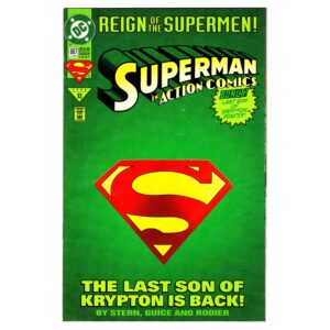 Action Comics #687 Comic Book (Die-Cut Cover)