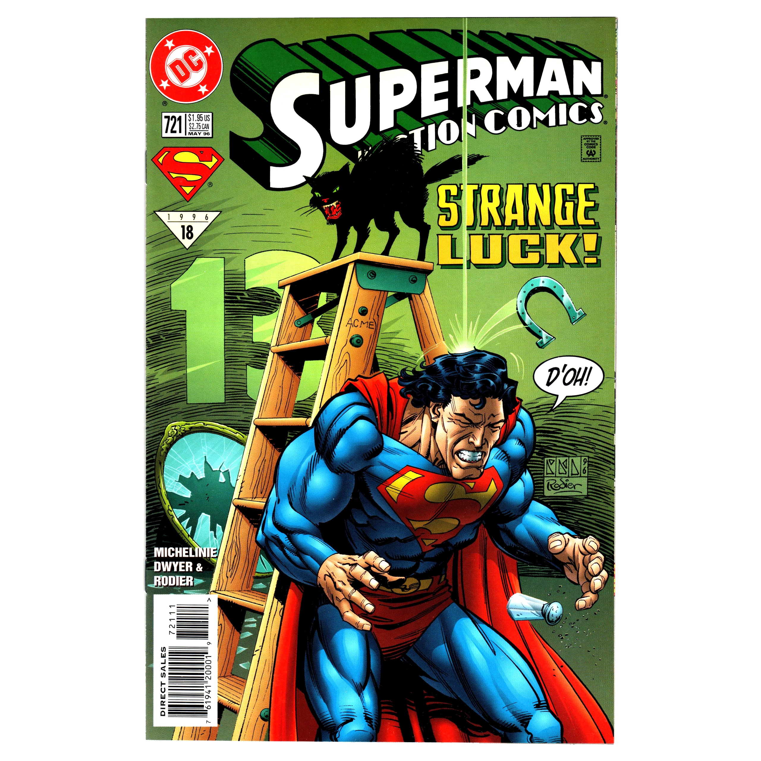 Action Comics #721 Comic Book