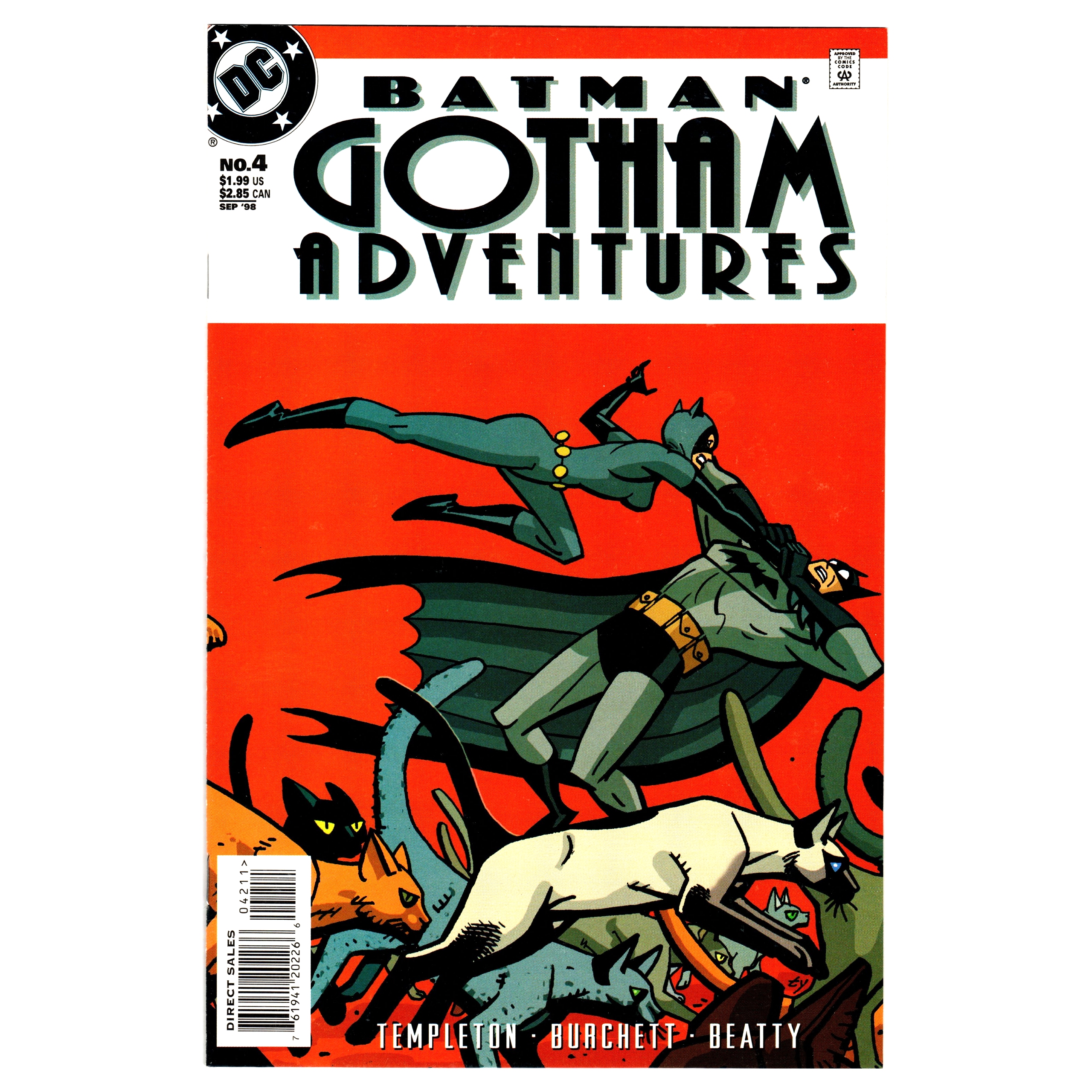 Batman: Gotham Adventures #04 Comic Book