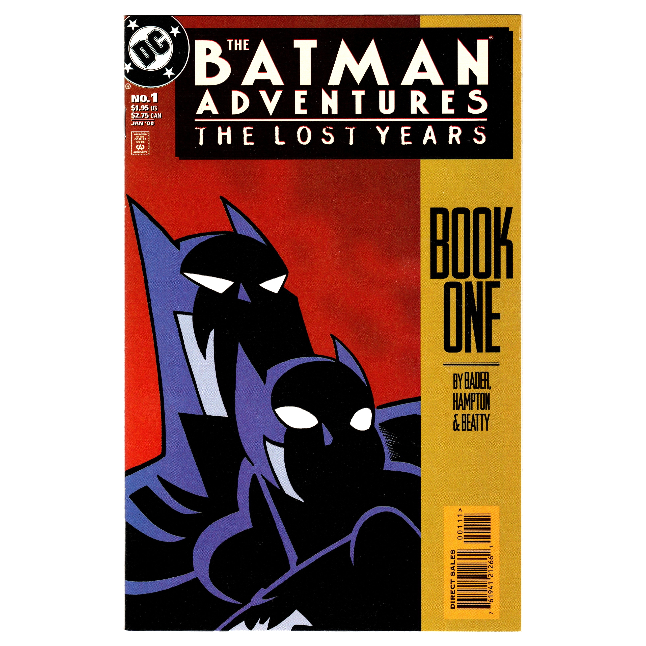 The Batman Adventures: The Lost Years #01 Comic Book