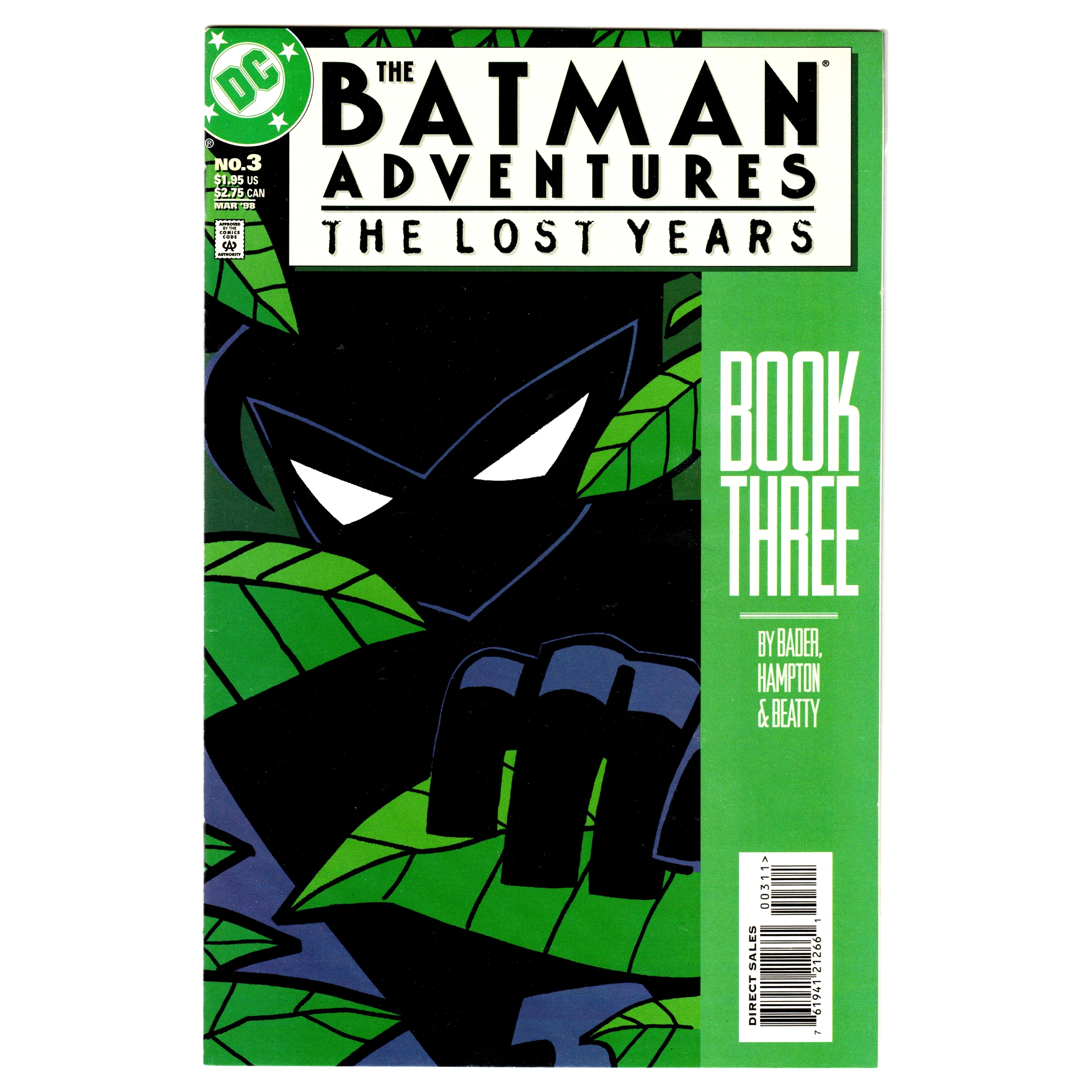The Batman Adventures: The Lost Years #03 Comic Book
