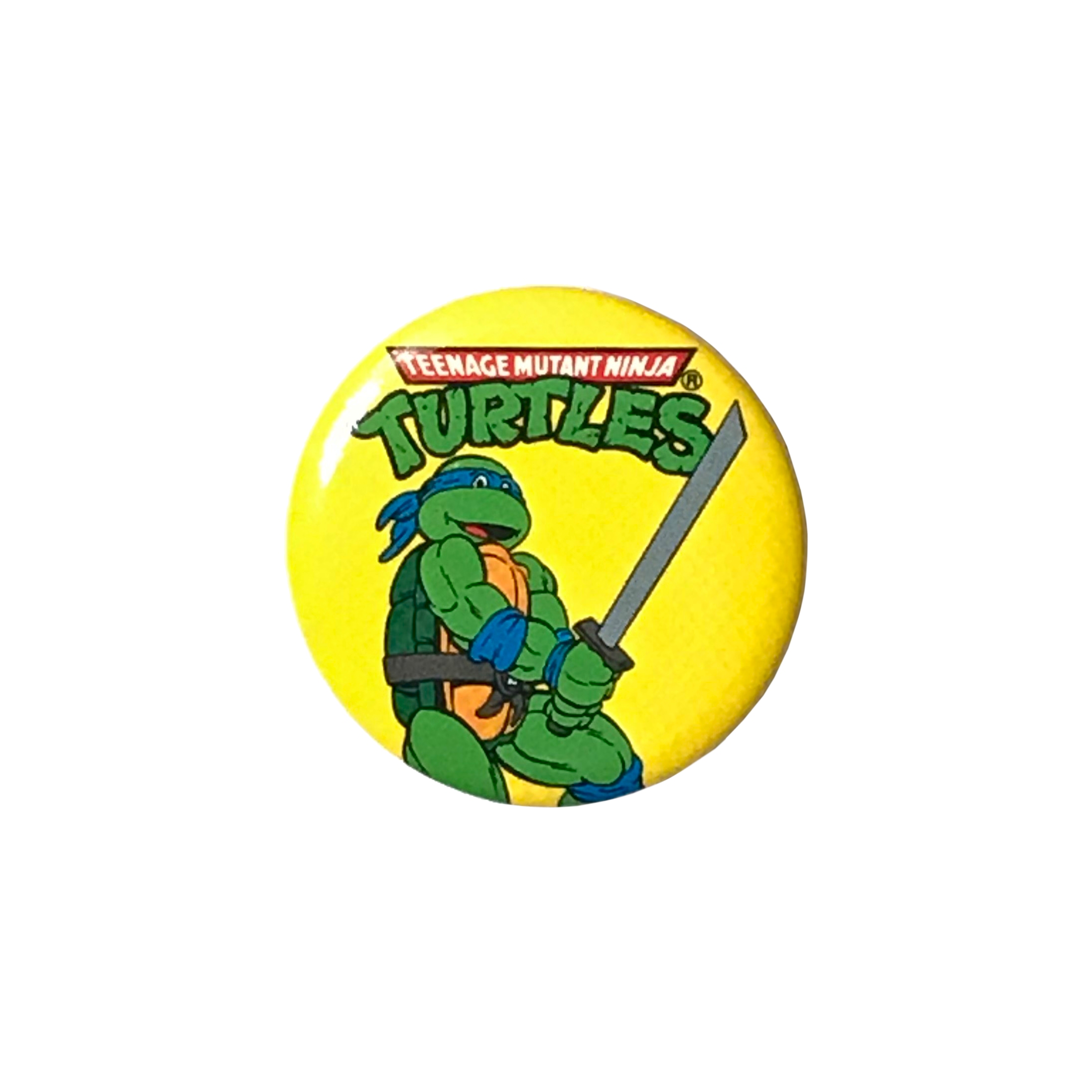 Leonardo Teenage Mutant Ninja Turtles TMNT Pinback Button