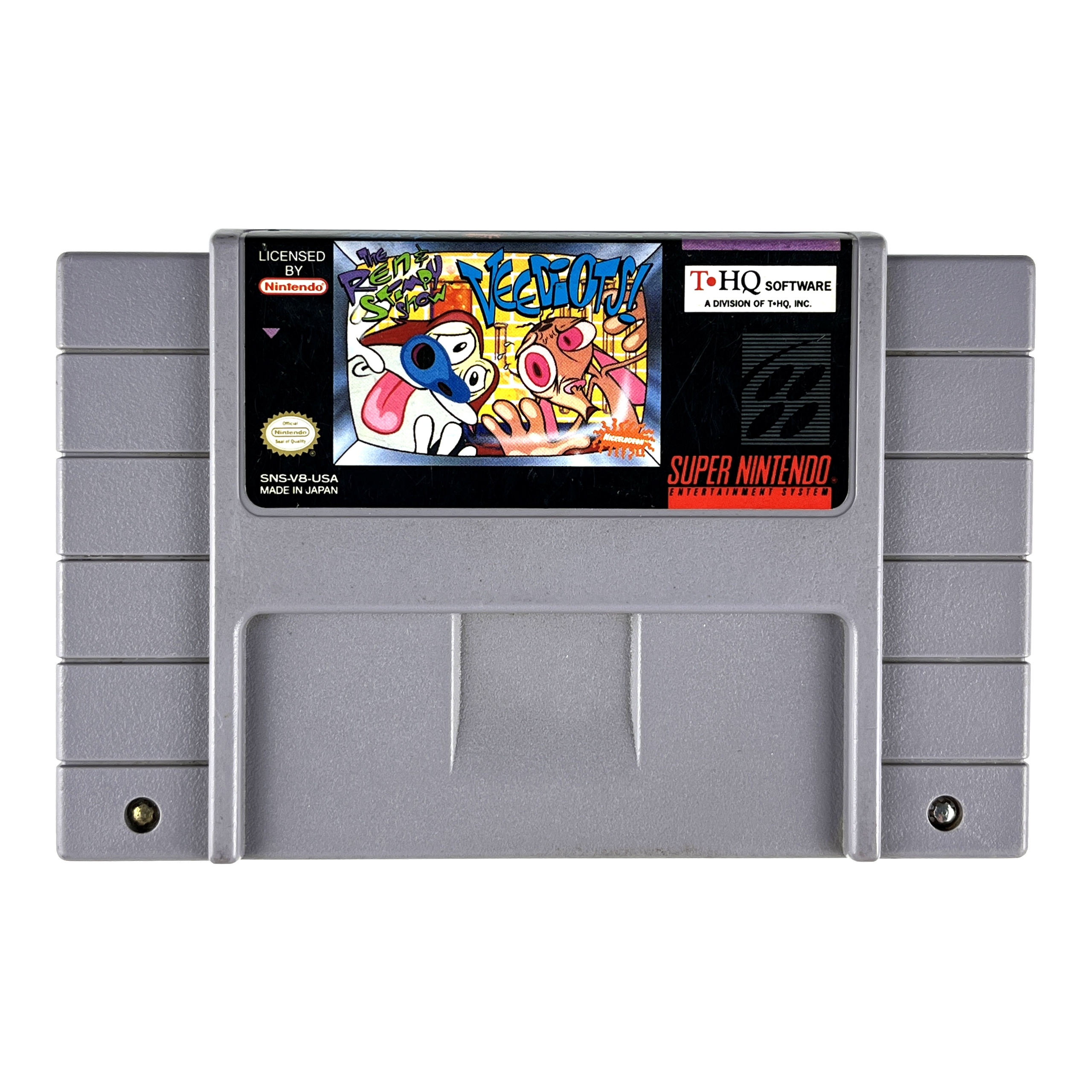 The Ren & Stimpy Show: Veediots! (Super Nintendo)