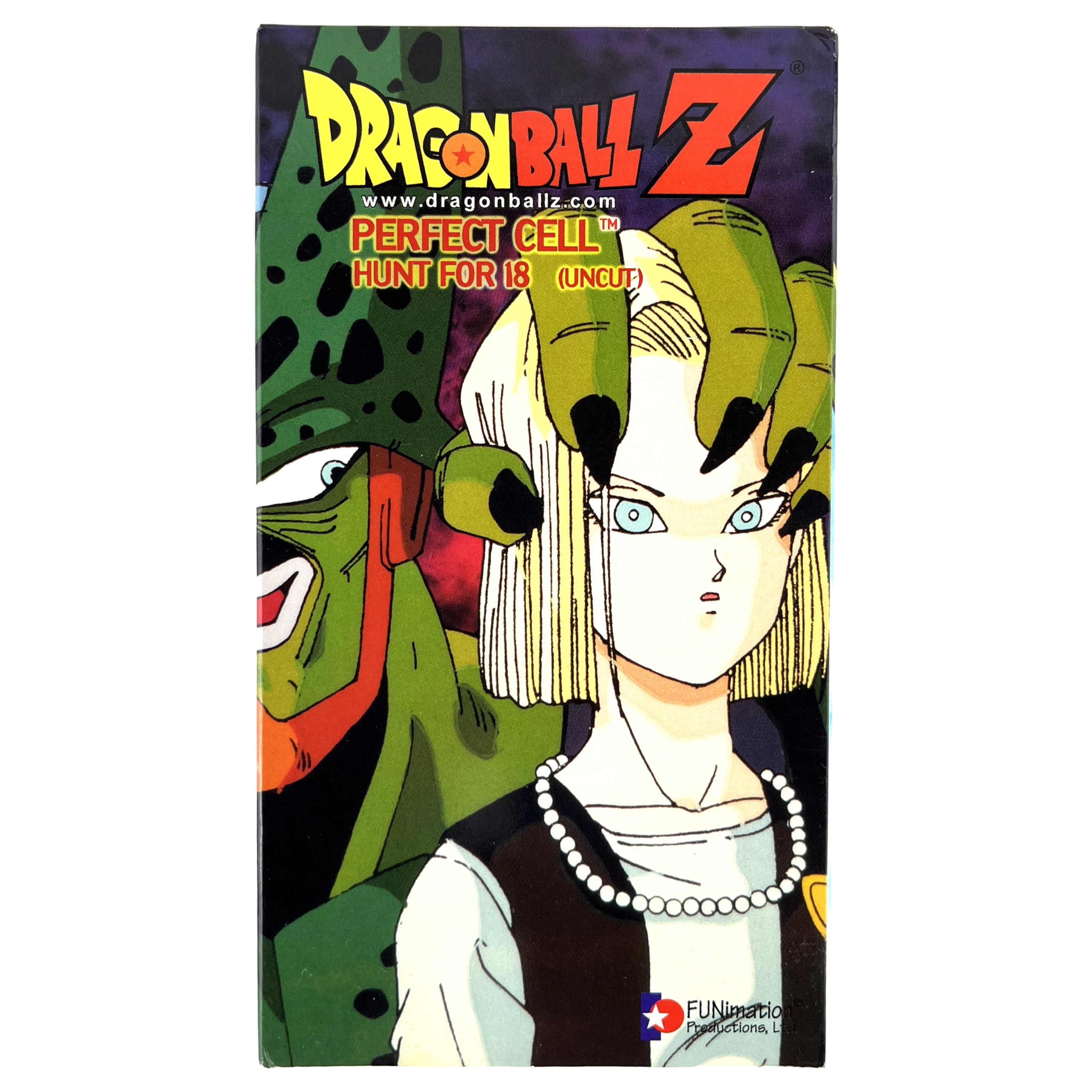 Dragon Ball Z (Vol. 44) Perfect Cell - Hunt for 18 (Uncut) VHS