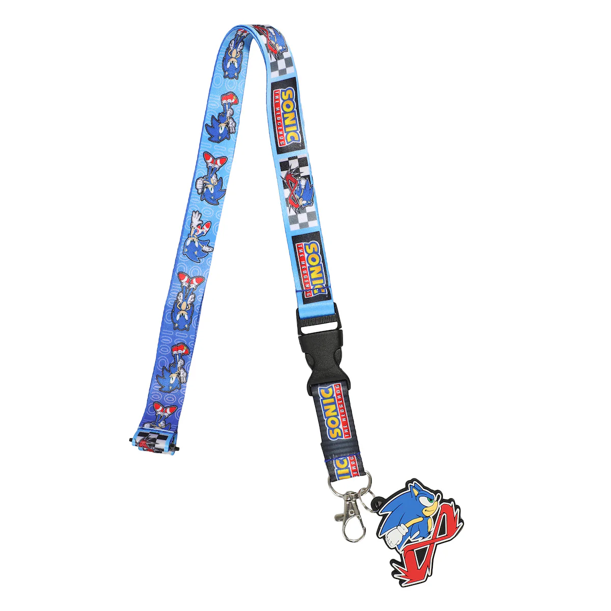 Sonic the Hedgehog Modern Lanyard with Keychain