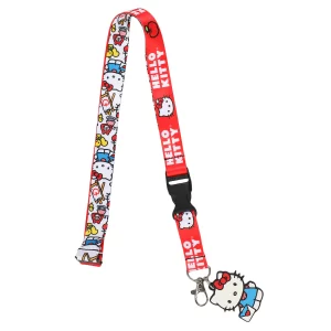 Hello Kitty Lanyard with Keychain