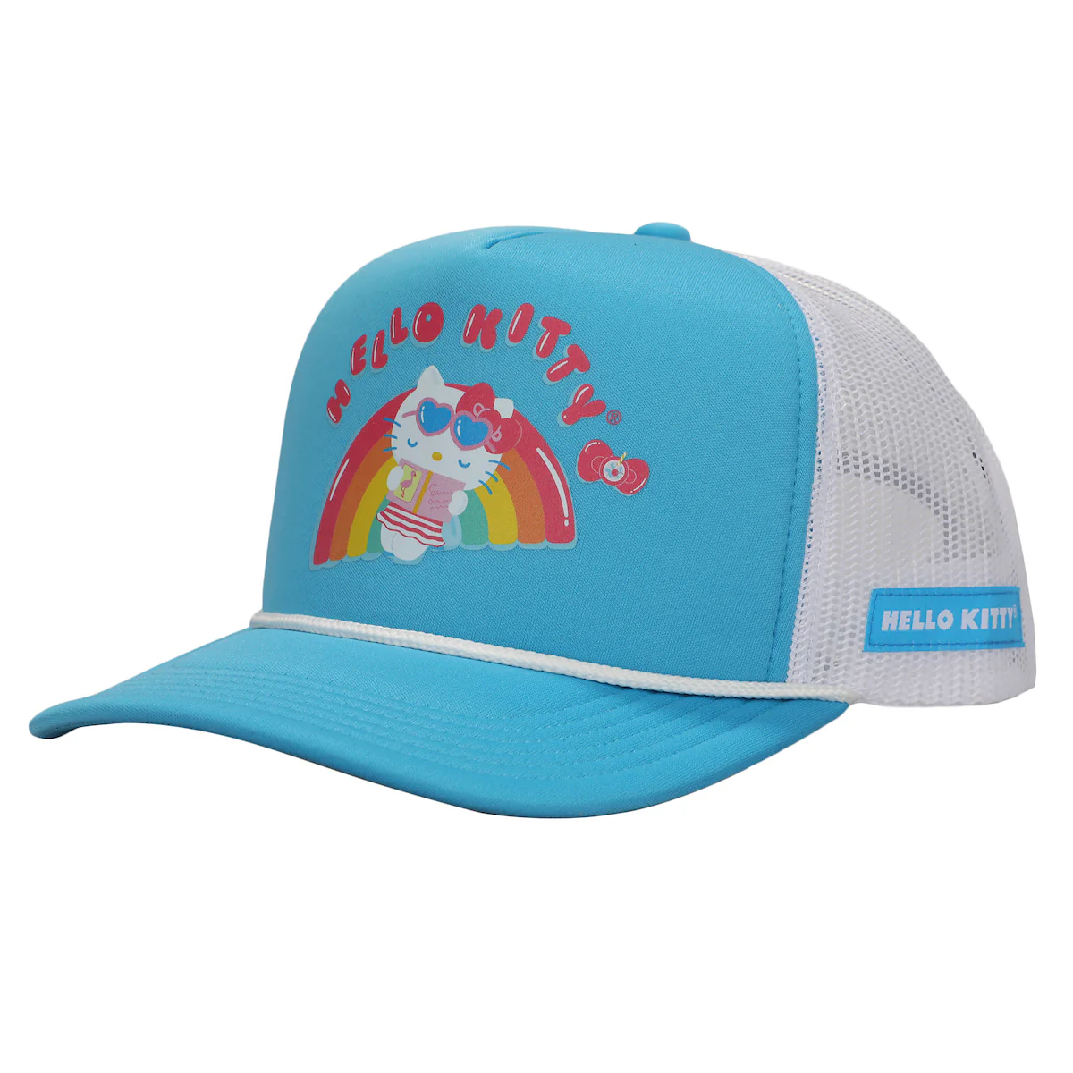 Hello Kitty Rainbow Pool Float Foam Trucker Snapback Hat